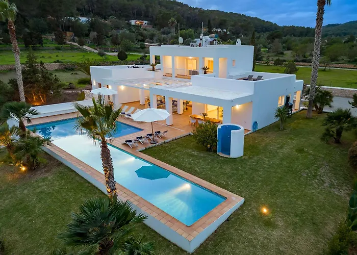 Villa Near Ibiza Town Sleeps 12,13